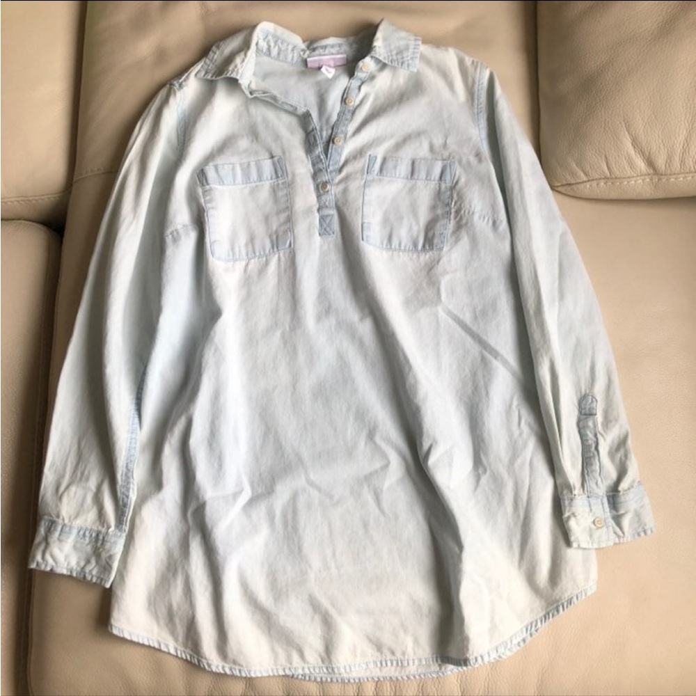 Liz Lange Maternity Shirt, XS